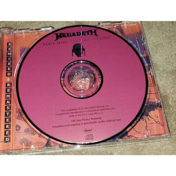 MEGADETH cd PEACE SELLS BUT WHO'S BUYING remixed and remastered edition - Picture 7 of 8